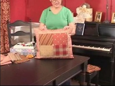 How to Make Decorative Pillows : Completing a Decorative Pillow by Hand Sewing Opening