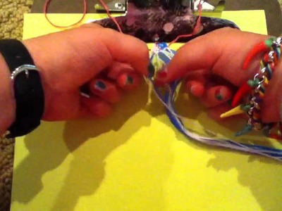 How to make friendship bracelets: plaid