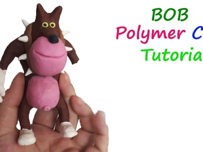 How To Make Oggy And The Cockroaches BOB Character - Polymer Clay Tutorial