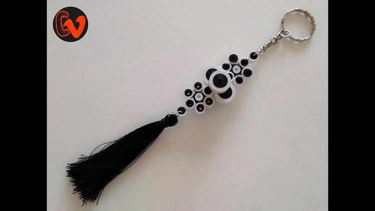 How to Make Quilling KeyChain. Tutorial. Design 10