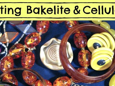 How to Test Bakelite Celluloid - How to Tell the Difference - Testing Bakelite Celluloid Lucite,