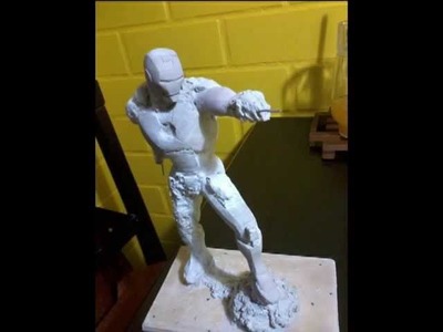Iron-man mark 7 sculpture (part 1)