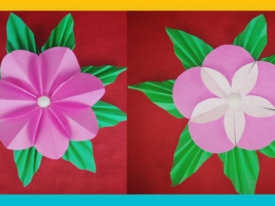 Make Flowers with craft papers