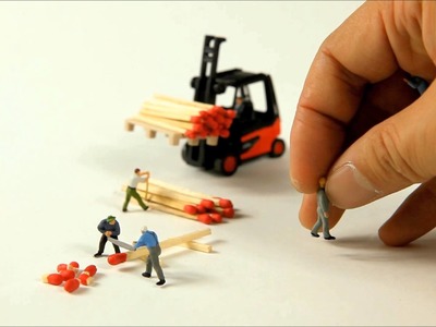 Miniature making toy  - build a house