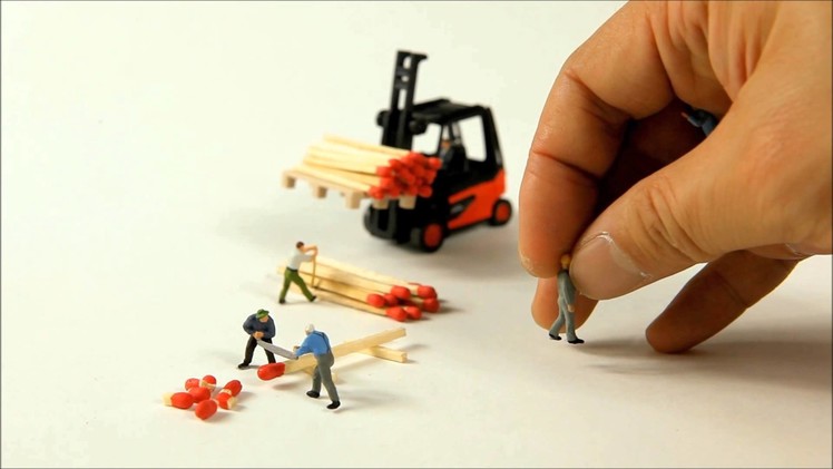 Miniature making toy  - build a house