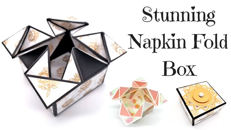 Napkin Fold Box Video Tutorial