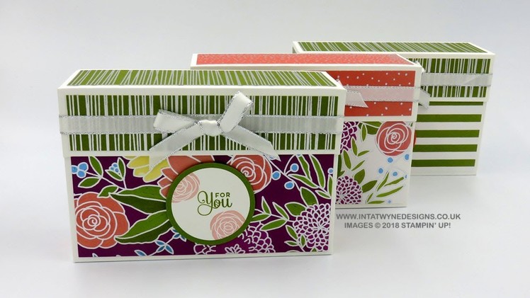 Note Card Box Using Sweet Soiree Speciality DSP