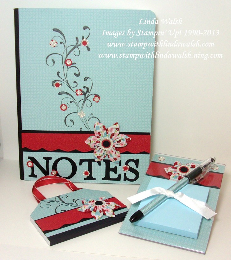 Notebook to Post-It Desk Set