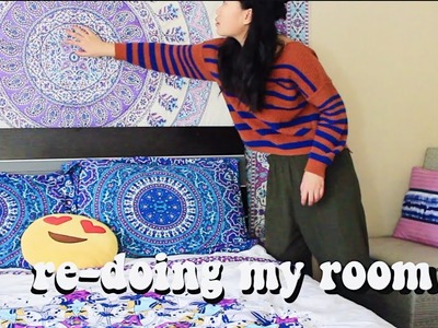 Organizing & re-doing my room time lapse