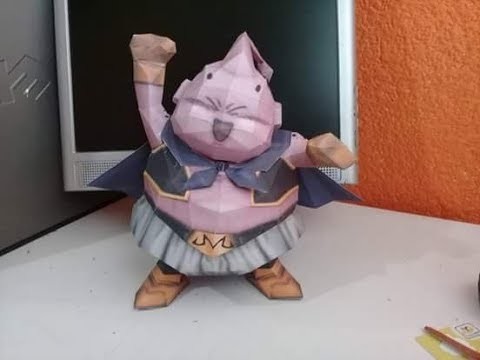 Papercraft dragon ball Majin buu