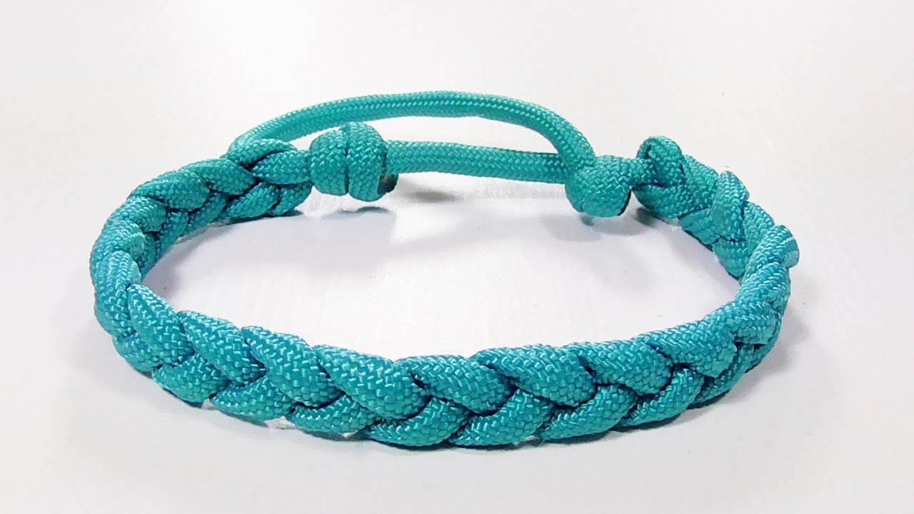 Paracord Bracelet 3 Strand Braid Rastaclat Bracelet Modified Mad Max