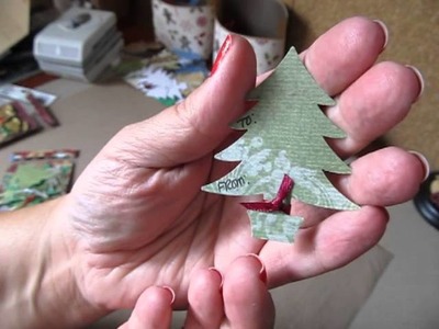 Quick Share~Using Up My Scraps To Make Quick & Easy Christmas Gift Tags
