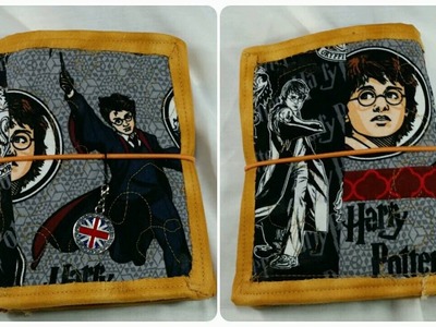 Raggedy Fabric Harry Potter Traveler's Notebook (Sold)
