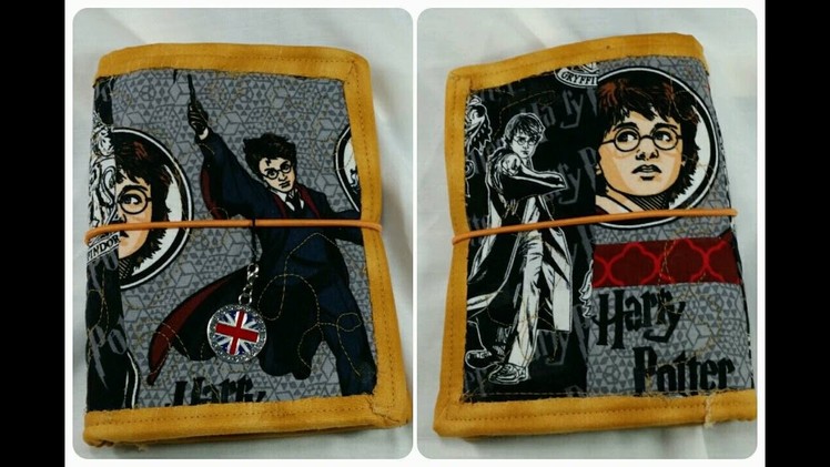 Raggedy Fabric Harry Potter Traveler's Notebook (Sold)