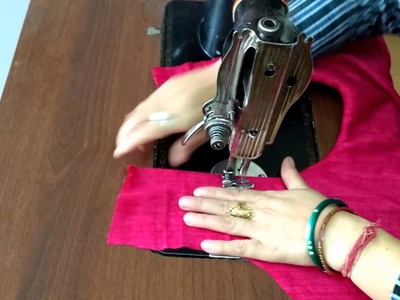 Simple Suit. Kurti Stitching in Hindi tutorial - हिंदी में सूट.कुर्ती सिलाई का सरल  तरीका