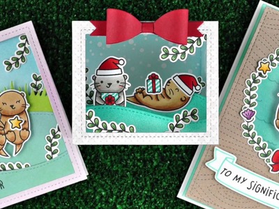 STAMPtember® Lawn Fawn Exclusive: Intro to Christmas Like No Otter