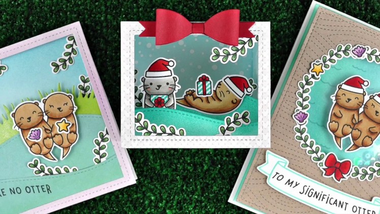 STAMPtember® Lawn Fawn Exclusive: Intro to Christmas Like No Otter
