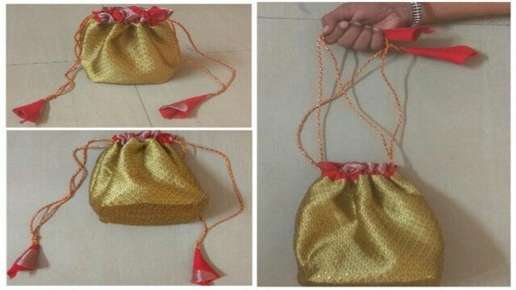 पोटली पर्स | Potli purse | Beautiful | Simple | Crafty