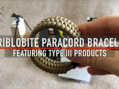 Trilobite Paracord Bracelet