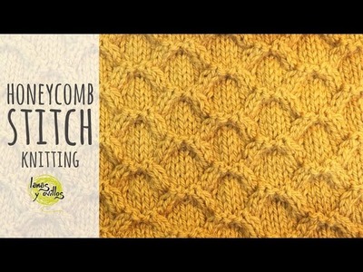 Tutorial Honeycomb Cable Knitting Stitch