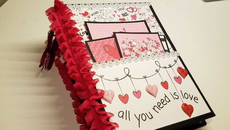 Valentine's Day Mini Album - DT for Country Craft Creations