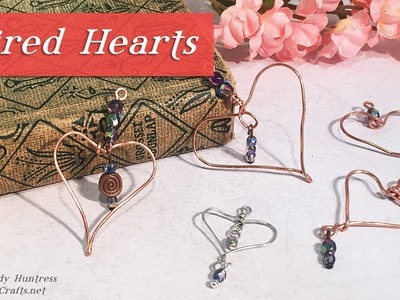 Wired Heart Charms & Pendants-Wire Wrapping Jewelry Tutorial