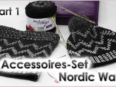 Accessoire Set Nordic Walk - SIMPLY Tunisian Crochet -  Part 1