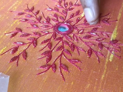 Amoeba embroidery design