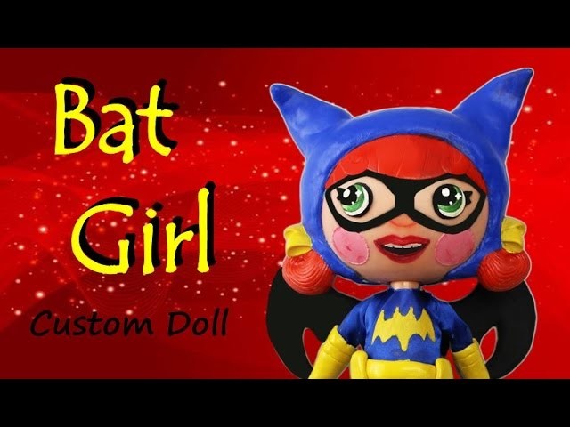 Bat Girl Doll - Custom Lalaloopsy Doll