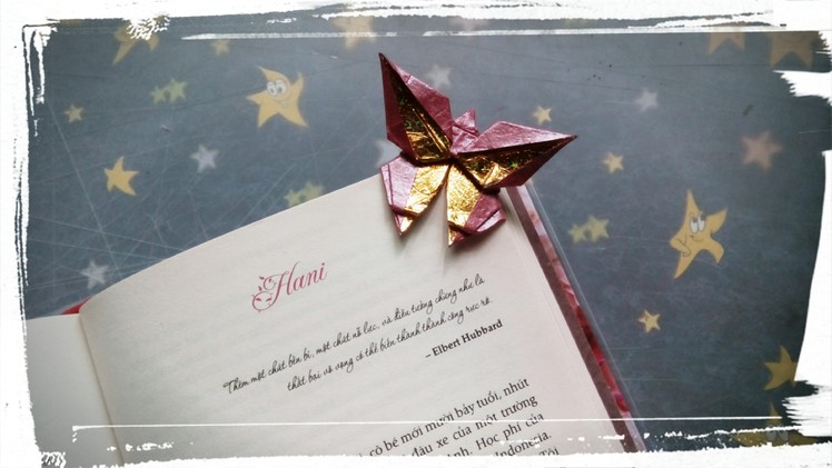 Bookmark Origami Butterfly