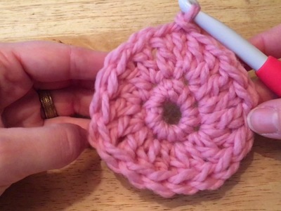 Crochet Lotus Flower slowmotion