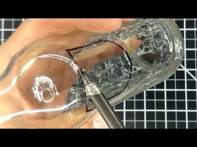 Cut a Hole In a Glass Bottle (Using a Soldering Iron)