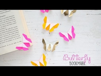 DIY Butterfly Bookmark