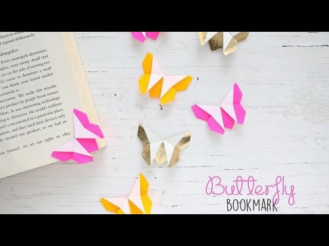 DIY Butterfly Bookmark