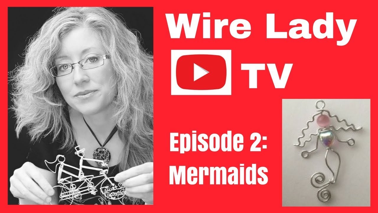 DIY Mermaid Earrings: Wire Lady TV Episode 2