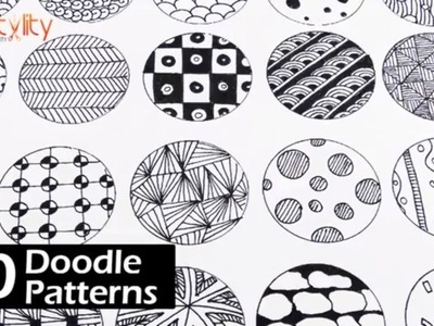 Doodle Patterns | 20 Doodle Patterns Part 1 | Zentangle Patterns | Mandala Patterns | SPEED-UP ART