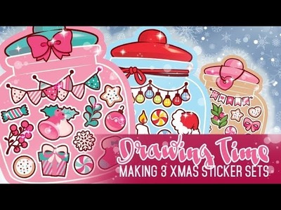 Drawing Time - Xmas Stickers