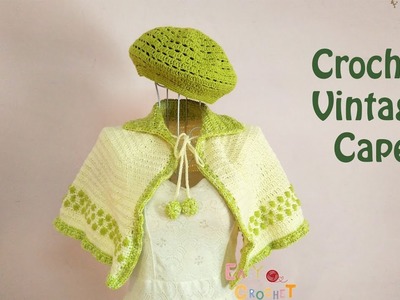 Easy Crochet: Crochet Vintage Cape