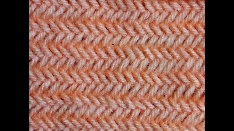 Easy Single Color Knitting Pattern No.109|Hindi
