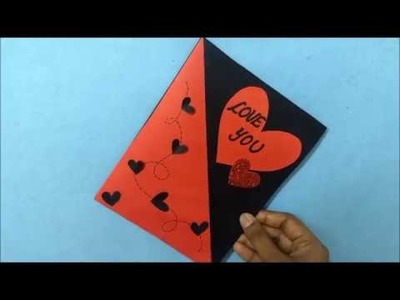Greeting card for love | complete tutorial