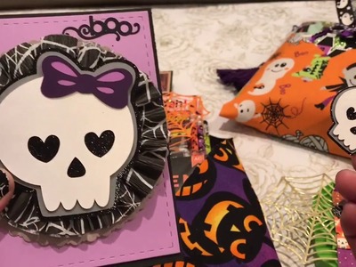 Halloween Project Share: Fabric Loaded Envelopes for Crafty Friends