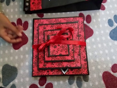 Handmade Pyramid birthday card to gift