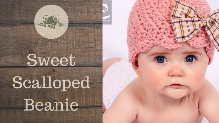 How to Crochet a Beanie - Baby Girl