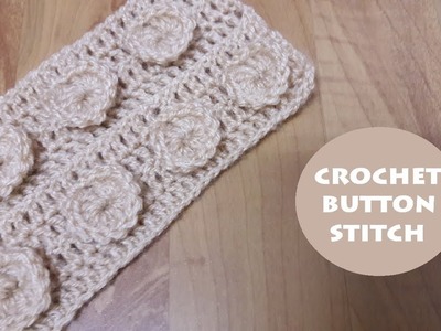 How to crochet button stitch? | !Crochet!