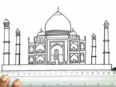 How to Draw the Taj Mahal