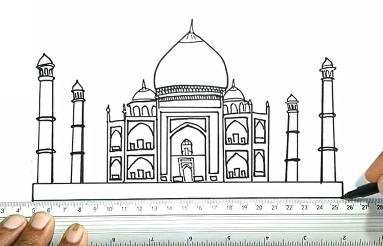 How to Draw the Taj Mahal