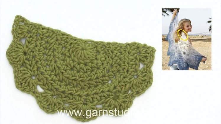 How to start crochet in DROPS 145-6