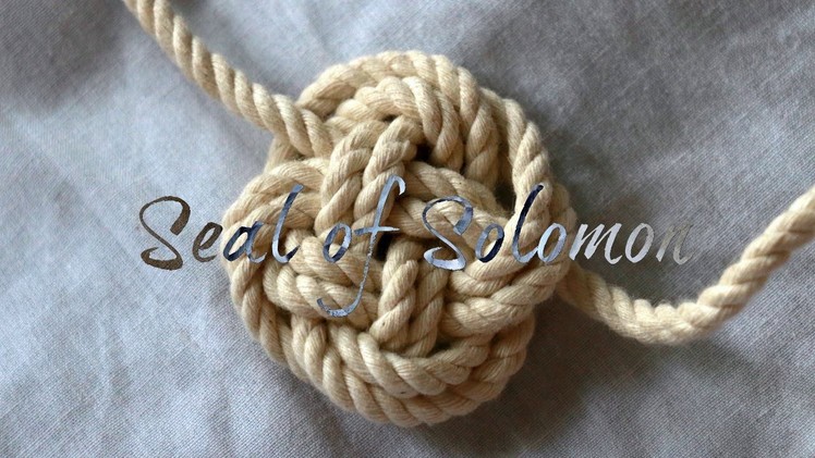 Knot of the Week: Solomon's Knot