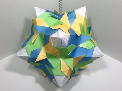 【Kusudama】 Fezasuke B 30 pieces【Modular Origami】90【ふぇざすけB】