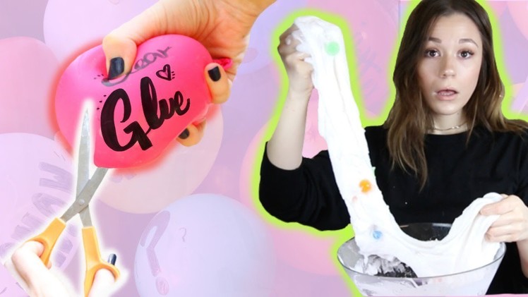 MYSTERY BALLOON SLIME CHALLENGE???? FANS DECIDE EVERY BALLOON I USE!! *disgusting and squishy*